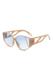 Women Geometric Round Cat Eye Fashion Sunglasses