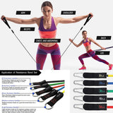 13-Pcs Intey Resistance Band Home Workout Set