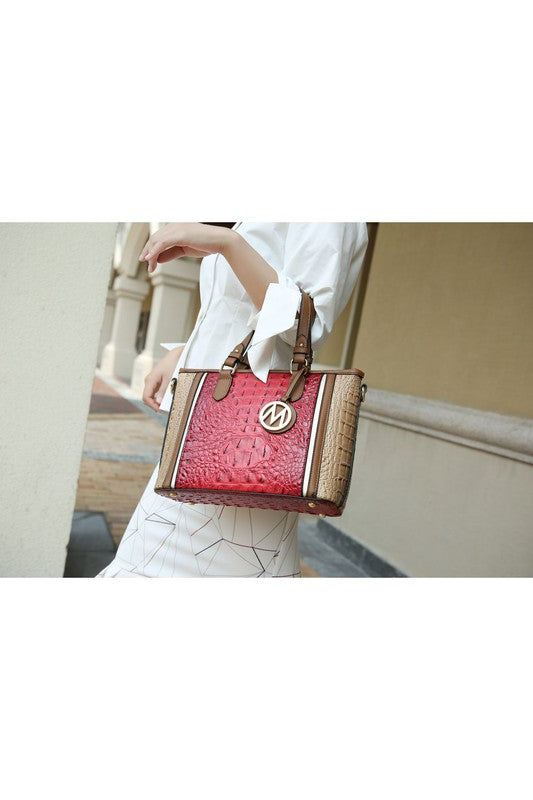 MKF Lizza Tote Handbag with Wallet Women by Mia k