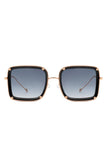 Classic Square Retro Tinted Fashion Sunglasses