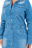 DENIM FASHION DRESS