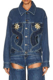 DENIM STAR FASHION JACKET