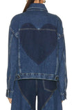 DENIM STAR FASHION JACKET