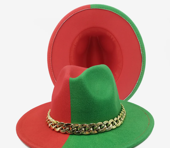 Double Colored Fedora