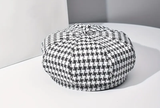 Classic Houndstooth Beret