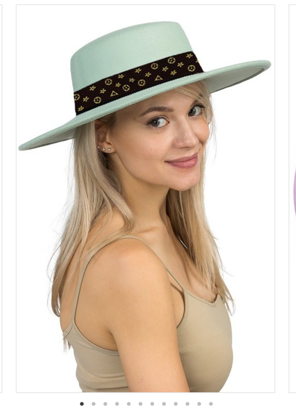 Lux Flower Fedora Hat